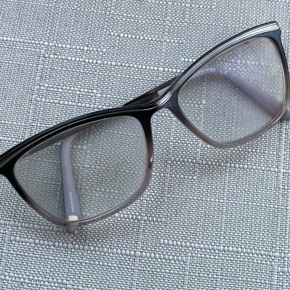 Liz Claiborne Ladies Eyeglasses Frame L638 HAQ 135 53[]16 Gray Tone Glasses - Picture 3 of 11